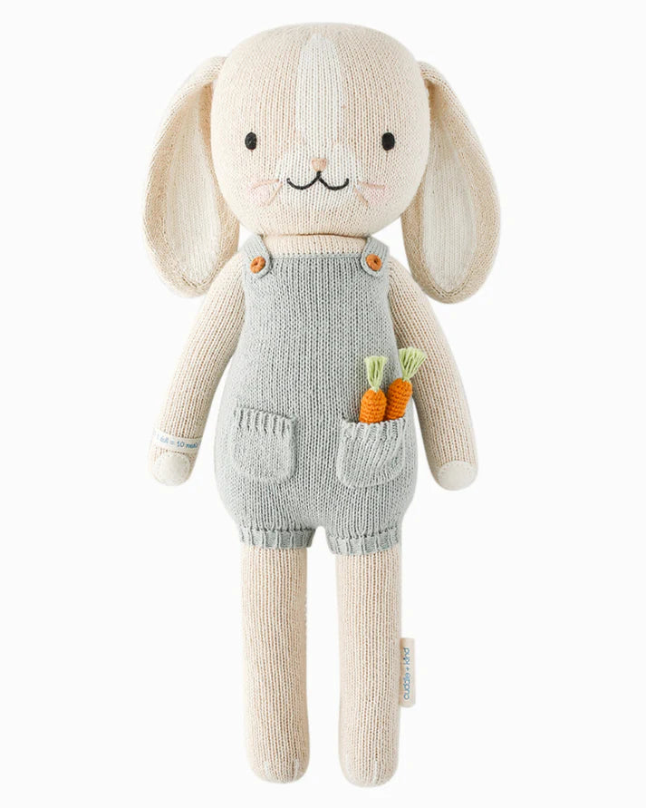 Henry the Bunny Hand-Knit Doll