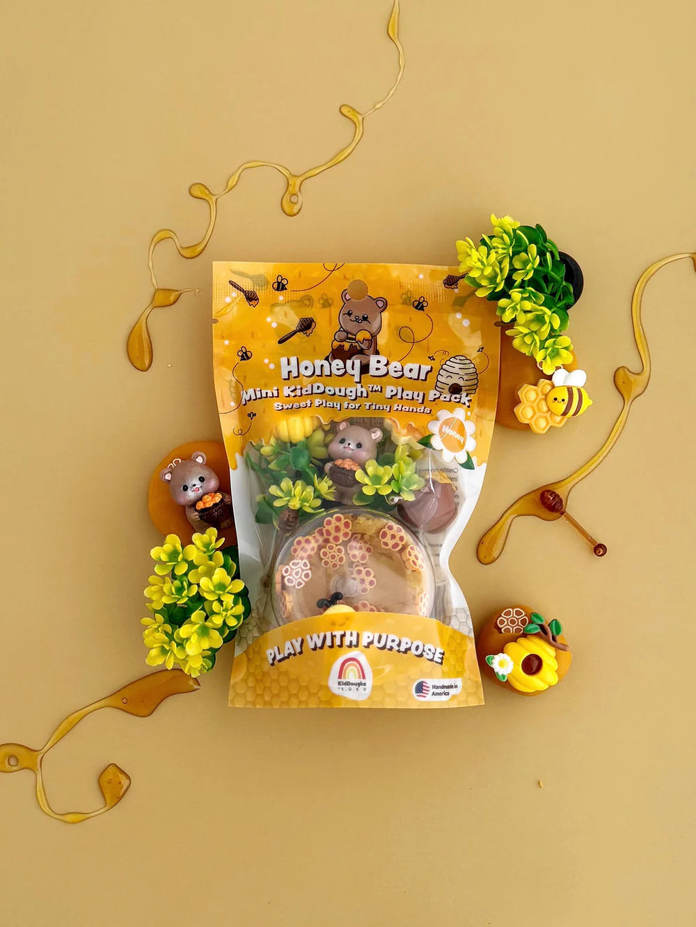 Honey Bear Mini Dough Play Kit