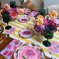 Dahlia Garden Wavy Salad Plate
