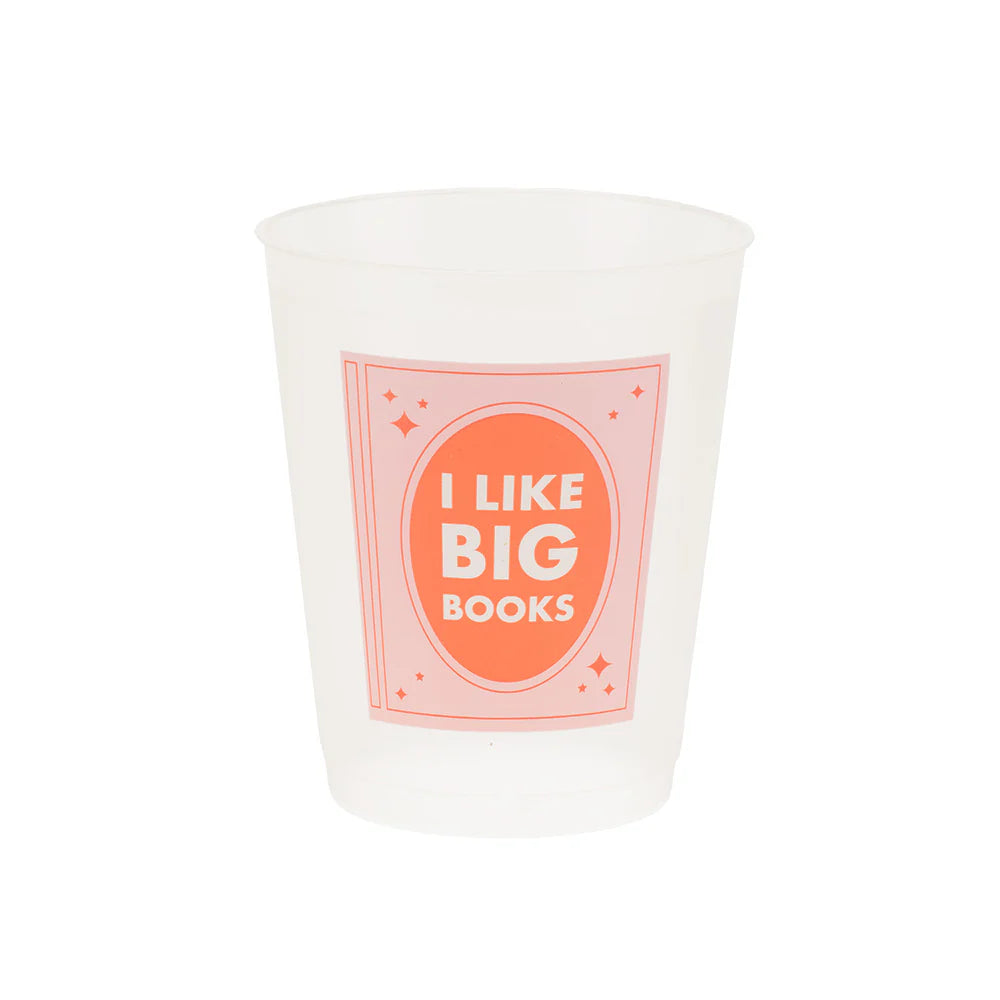 Book Club "I Like Big Books" Frost Flex Cups