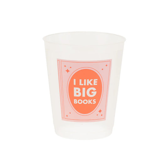 Book Club "I Like Big Books" Frost Flex Cups