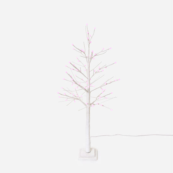 Easter Display Tree with Pink Lights (50")