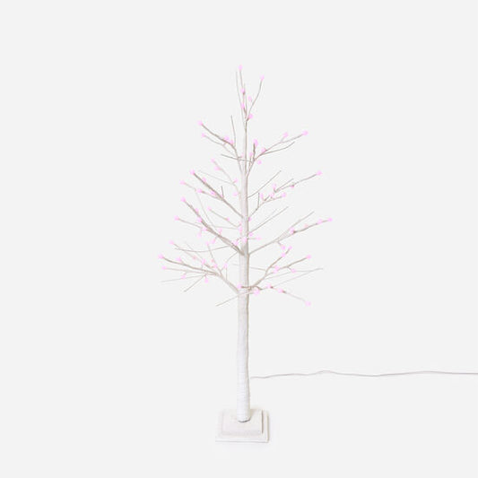 Easter Display Tree with Pink Lights (50")