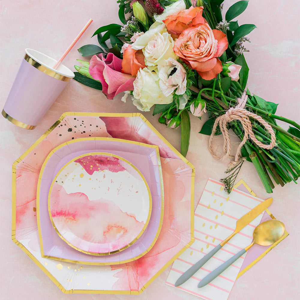 Dessert Plates: Pretty in Pink