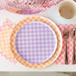 Guest Napkins: Check It! Tickle Me Pink