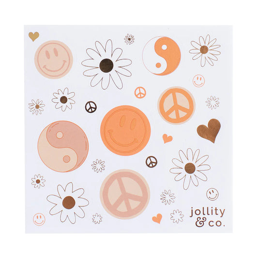 Sticker Sheets: Peace & Love