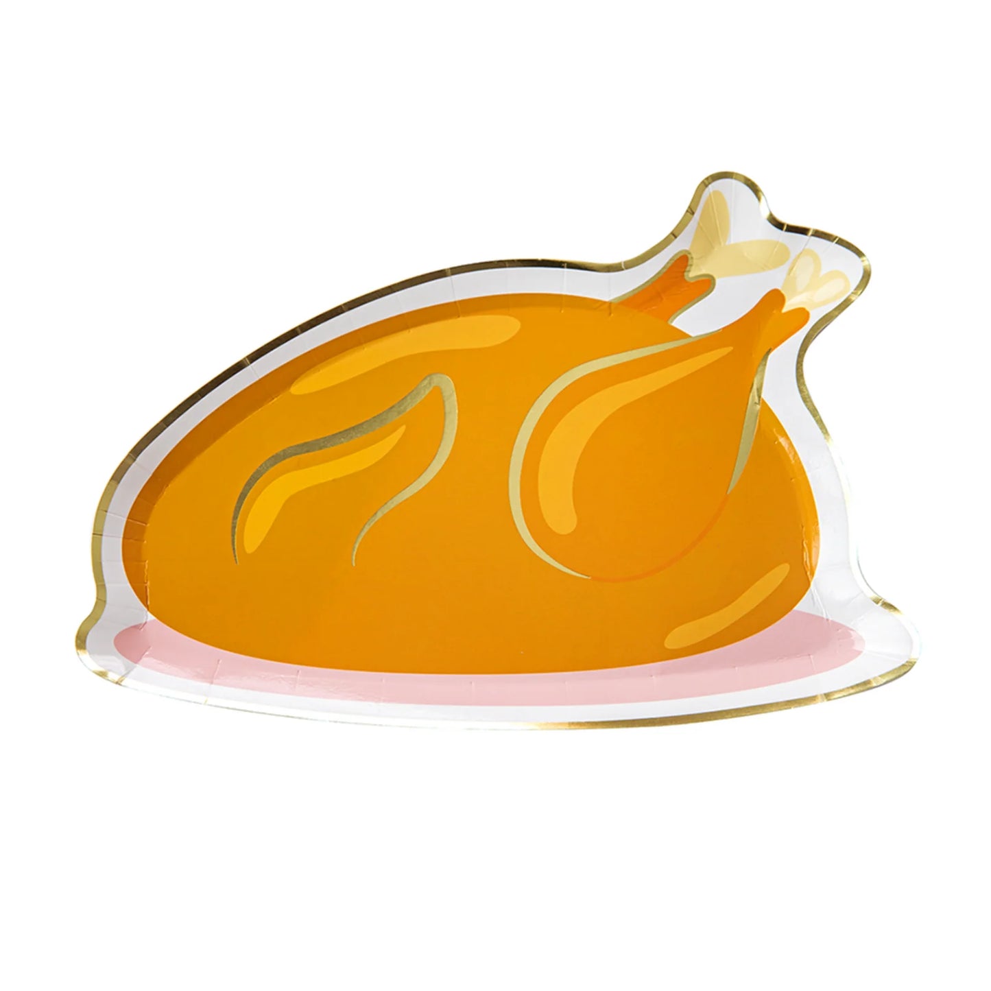 Turkey Thanksgiving Dinner Plates