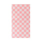 Guest Napkins: Check It! Tickle Me Pink
