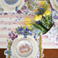 Pink Classic Stripe Paper Table Runner