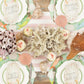 Pink Classic Stripe Paper Table Runner