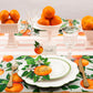Pink Classic Stripe Paper Table Runner