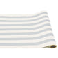 Paper Table Runner: Silver Classic Stripe