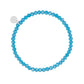 Knoxville 4mm Crystal Bracelet: Arctic Blue