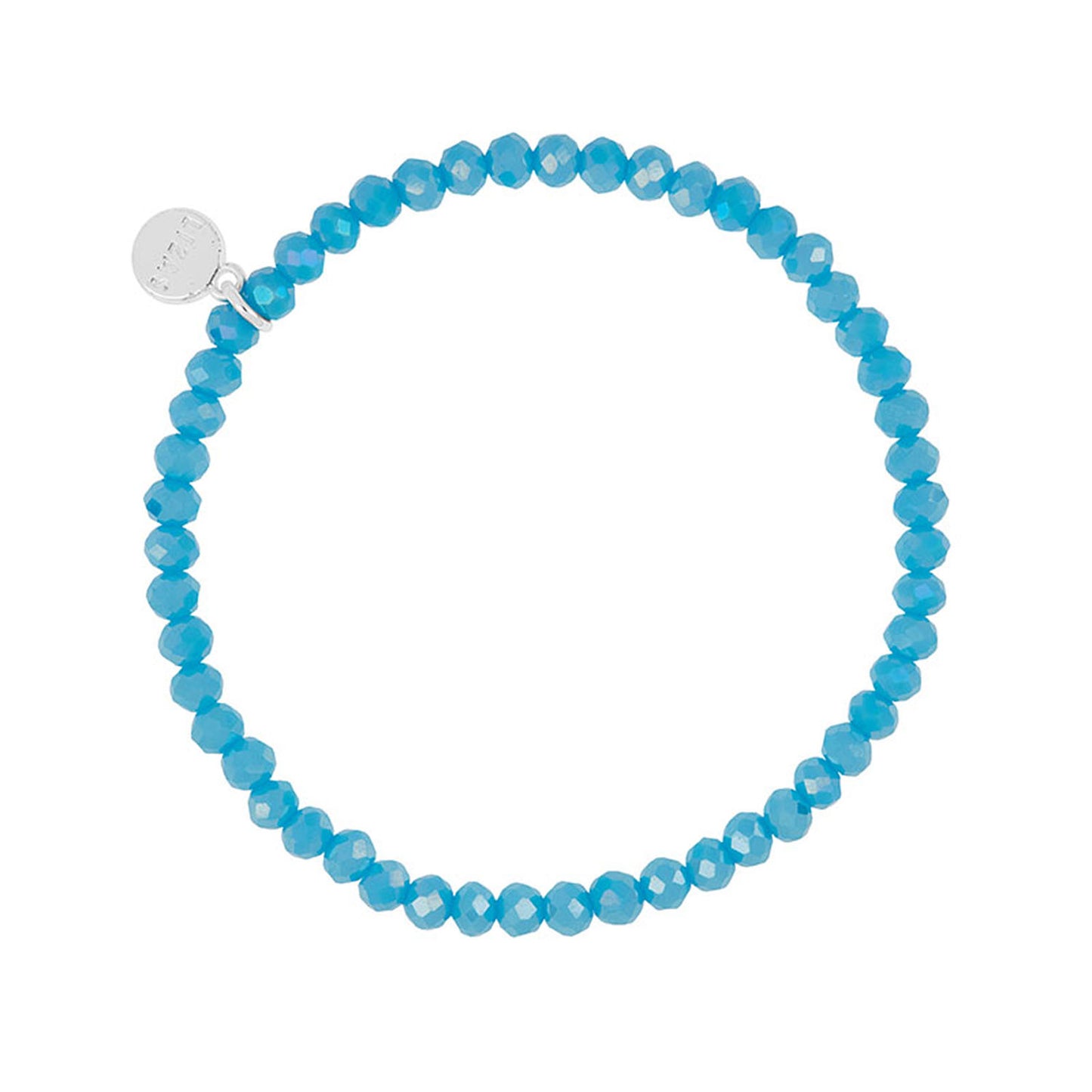 Knoxville 4mm Crystal Bracelet: Arctic Blue