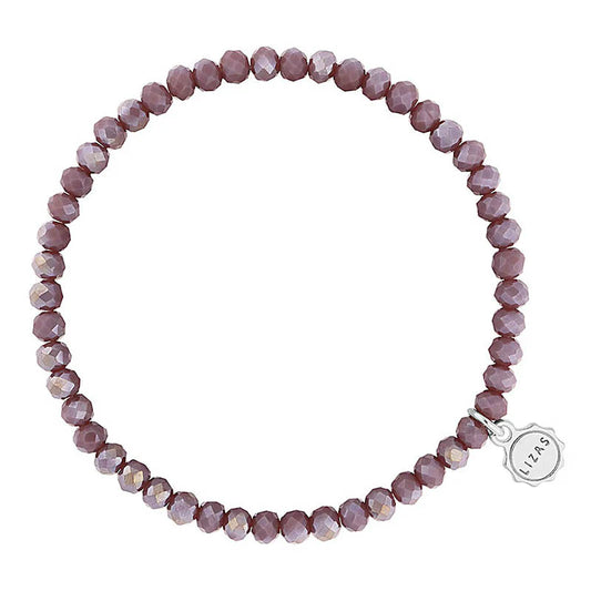 Knoxville 4mm Crystal Bracelet: Blackberry