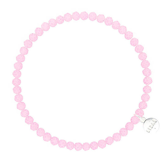 Knoxville 4mm Crystal Bracelet: Lavender Blush
