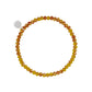 Knoxville 4mm Crystal Bracelet: Light Orange
