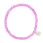 Knoxville 4mm Crystal Bracelet: Lilac