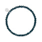 Knoxville 4mm Crystal Bracelet: Night Blue