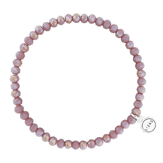 Knoxville 4mm Crystal Bracelet: Plum