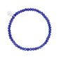 Knoxville 4mm Crystal Bracelet: Soft Blue