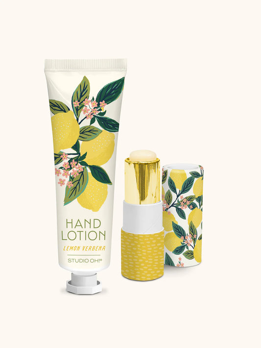 Lip Balm & Hand Lotion Set: Lemon Tree