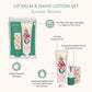 Lip Balm & Hand Lotion Set: Summer Blooms