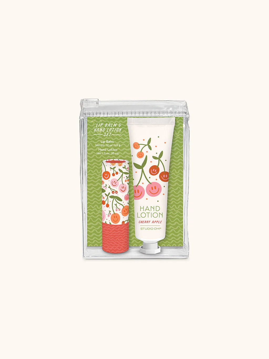 Lip Balm & Hand Lotion Set: Be All Smiles