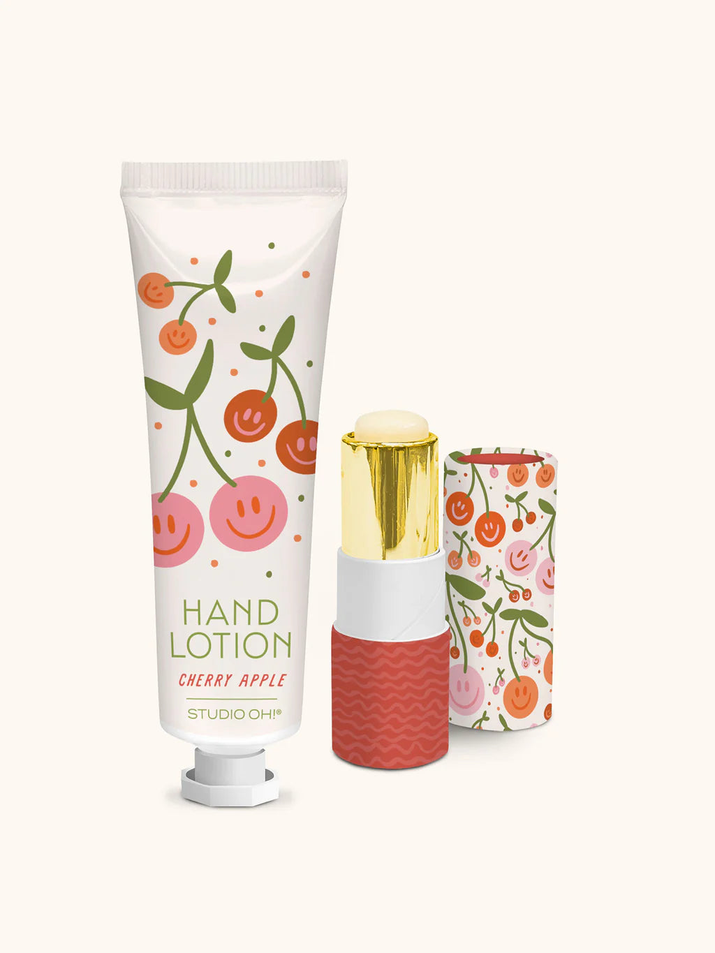 Lip Balm & Hand Lotion Set: Be All Smiles