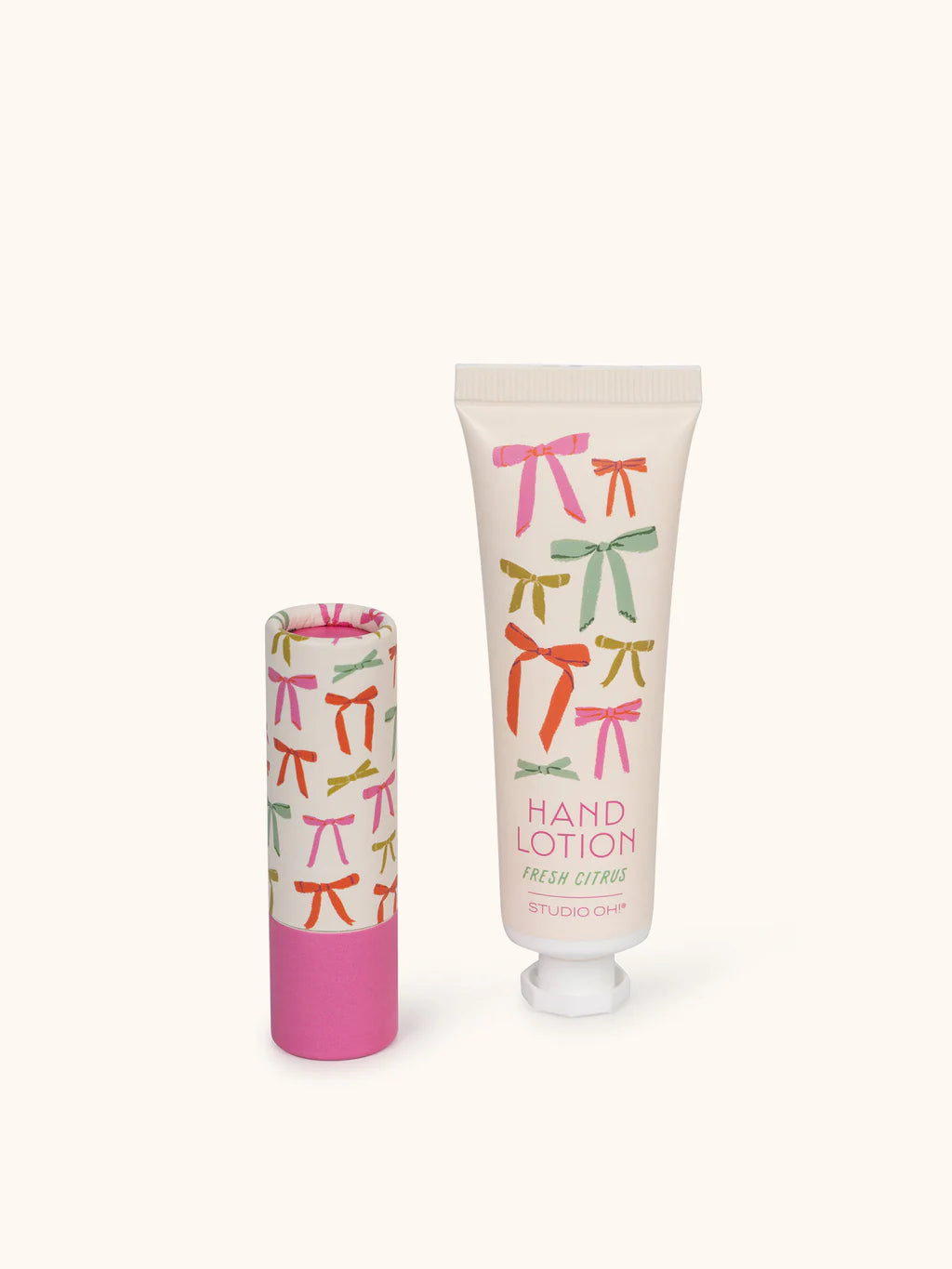 Put a Bow On It Lip Balm & Hand Lotion Set