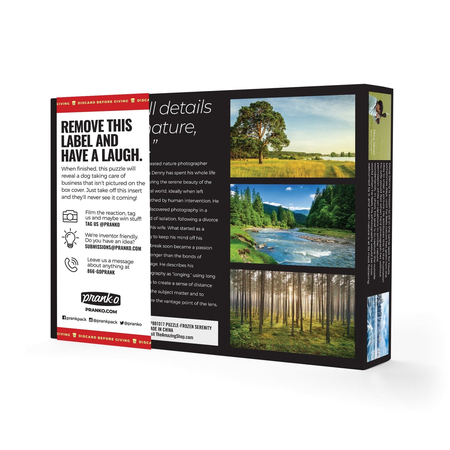 When Nature Calls: Frozen Serenity Prank Puzzle