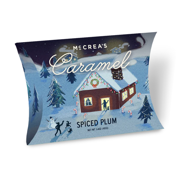 Spiced Plum Caramels (1.4oz Box)