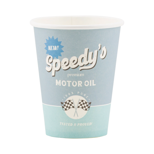 Miles Per Hour Speedy Paper Cup
