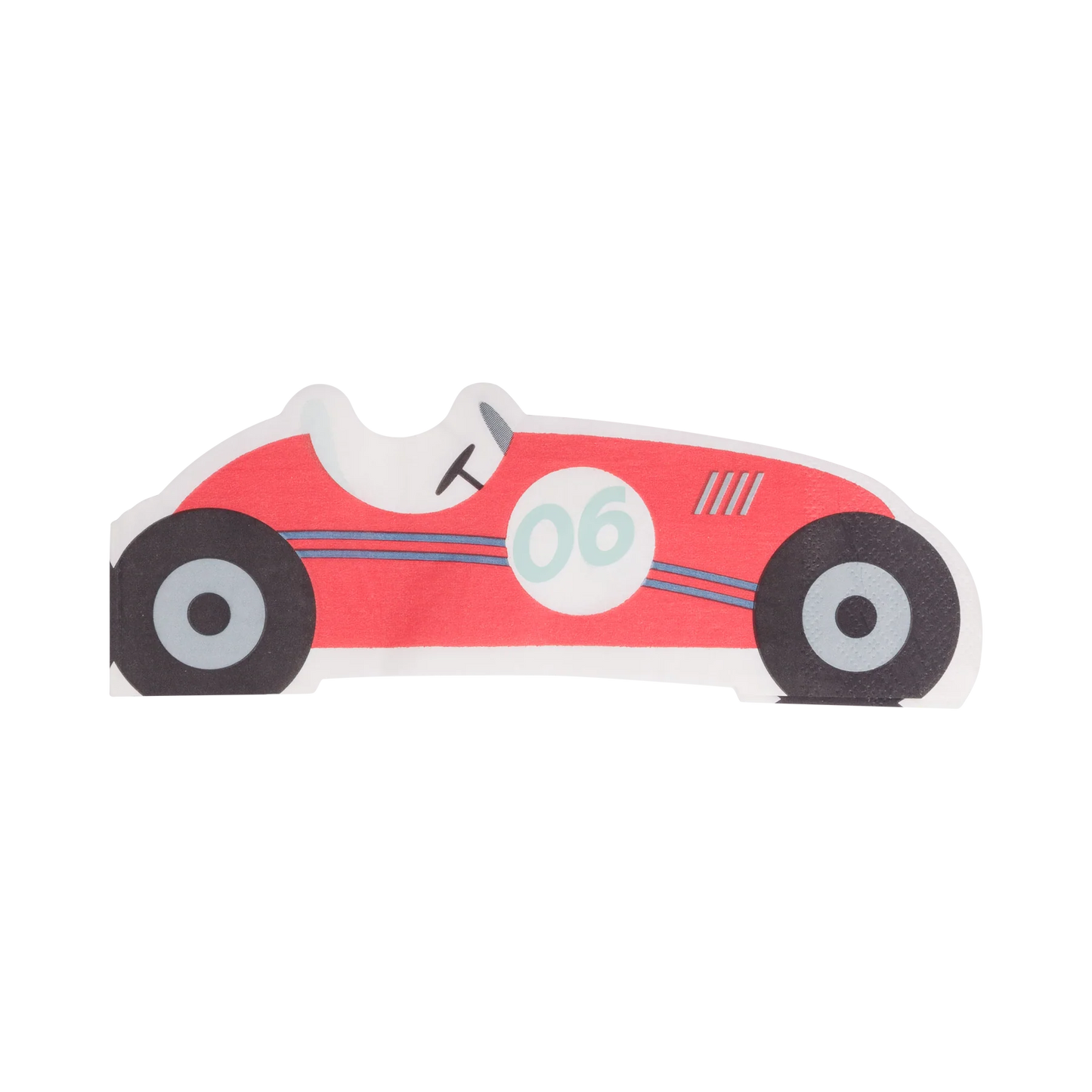 Miles Per Hour Race Car Napkin Set