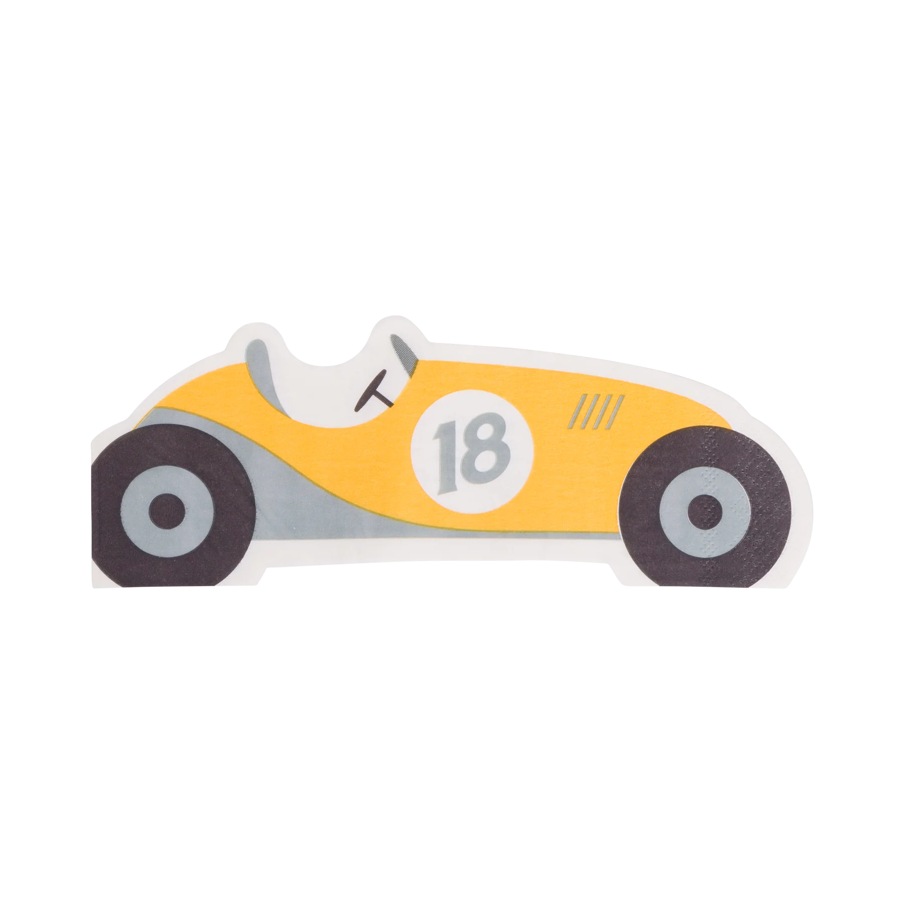 My Mind’s Eye Miles Per Hour Race Car Napkin - Thumbnail 2