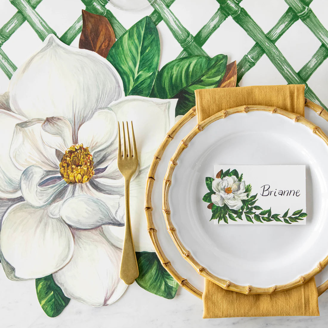 Magnolia Die-Cut Placemats