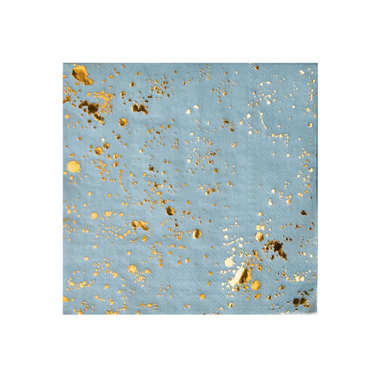 Malibu Coastal Blue Lunch Napkins