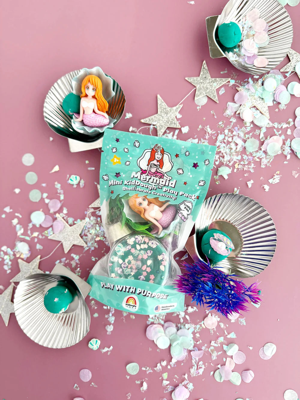 Mermaid Mini Dough Play Kit