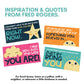 Mr. Rogers Inspirational Lunch Notes