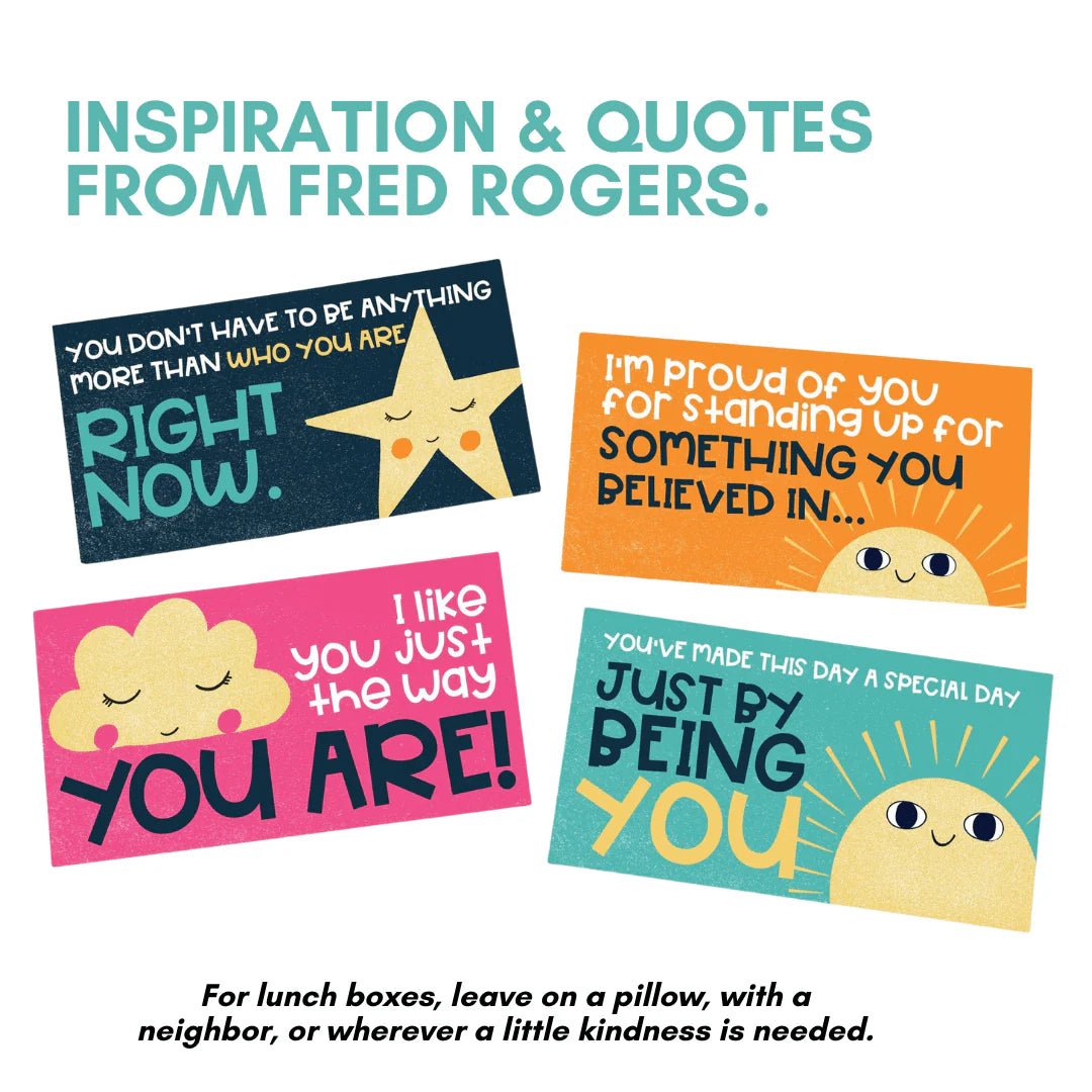 Mr. Rogers Inspirational Lunch Notes