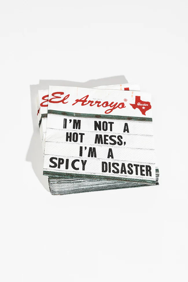 Spicy Disaster Cocktail Napkins