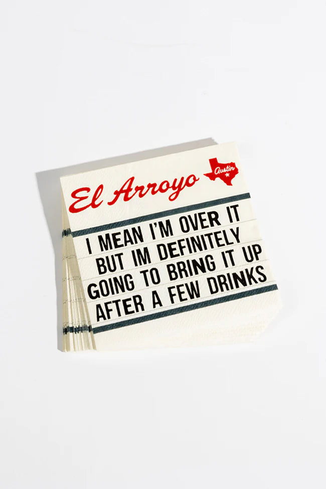 Over It Cocktail Napkins