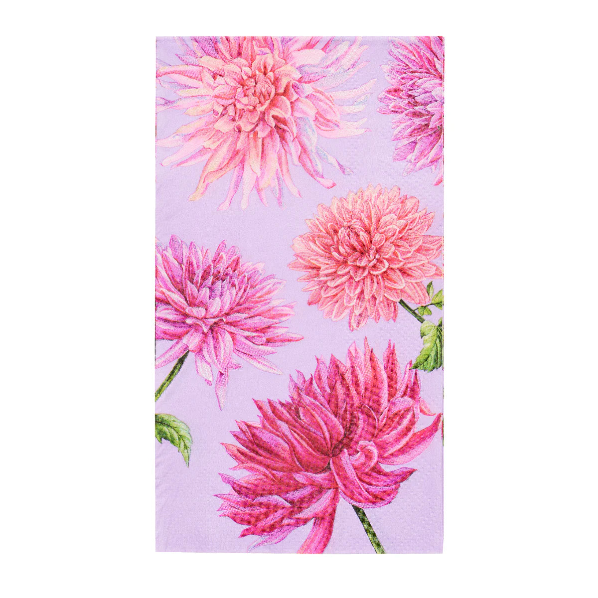Dahlia Garden Guest Towel Napkins - Thumbnail 4