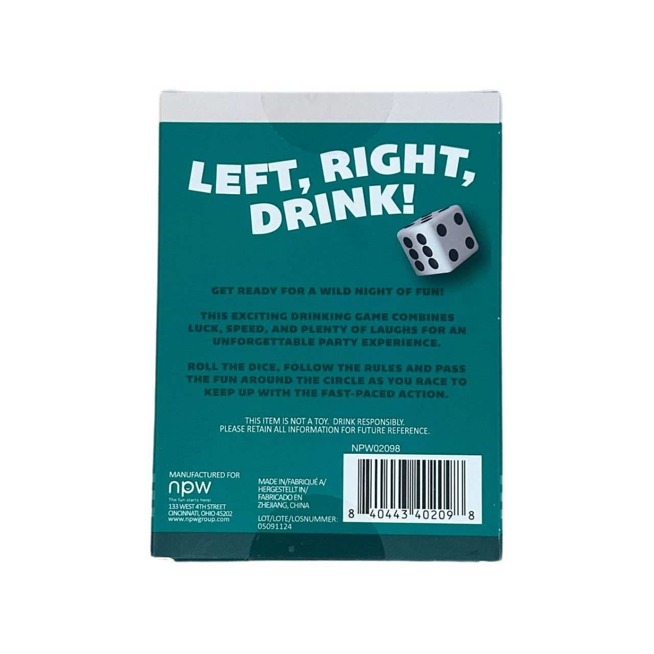 Left Right Drink Game