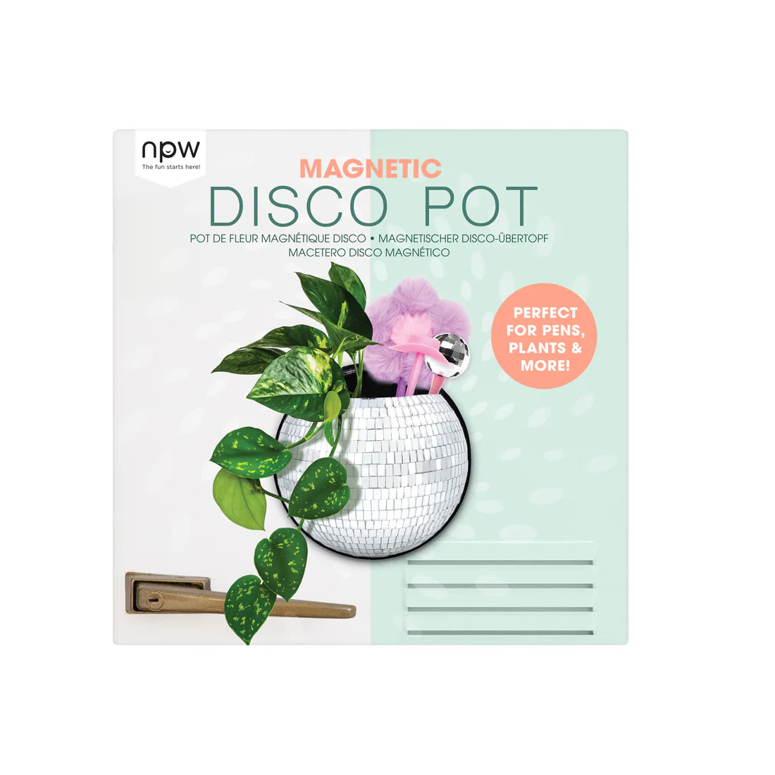 Plant Life Magnetic Disco Planter