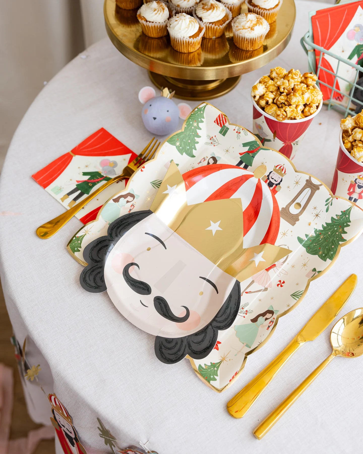 Nutcracker Head Shaped Plate