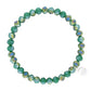 Nashville 6mm Crystal Bracelet: Fir Green