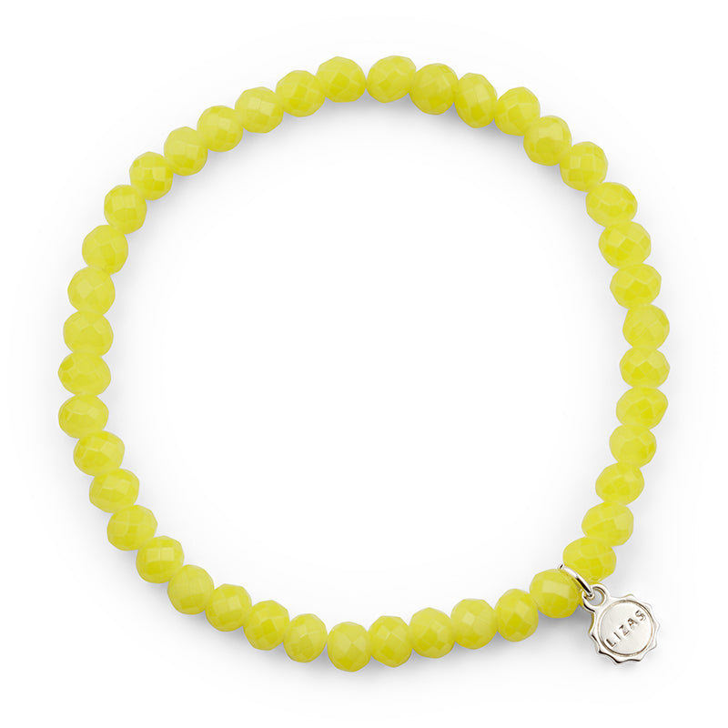 Nashville 6mm Crystal Bracelet: Citrine