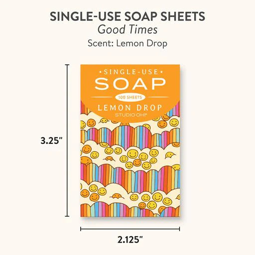 Good Times Single-Use Soap Sheets