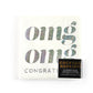 "OMG OMG Congrats!" Cocktail Napkins